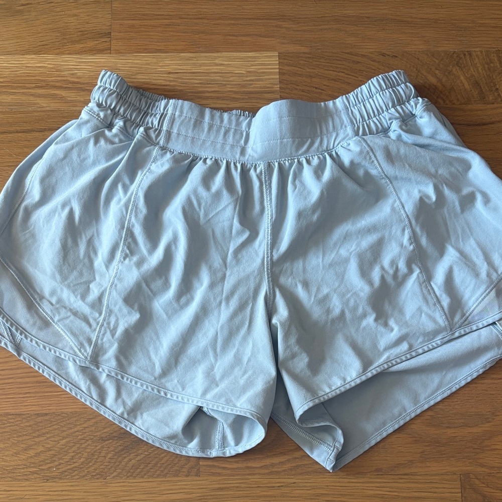 Women's Light Blue Lululemon Shorts